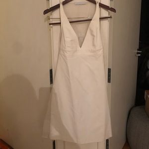 Chaiken white sheer back dress- Never worn